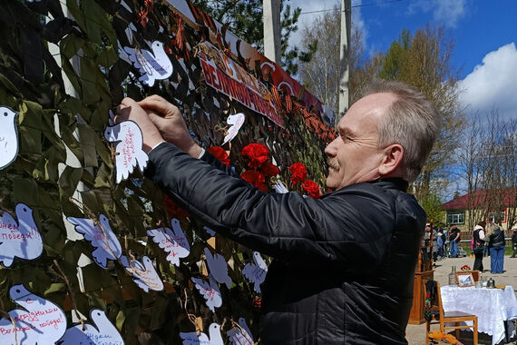 Сто голубей для бойцов на передовой